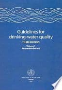 Guidelines for Drinking-water Quality cover