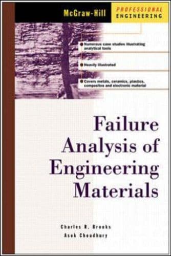 Failure analysis of engineering materials cover