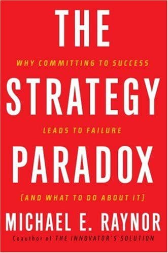 The Strategy Paradox cover