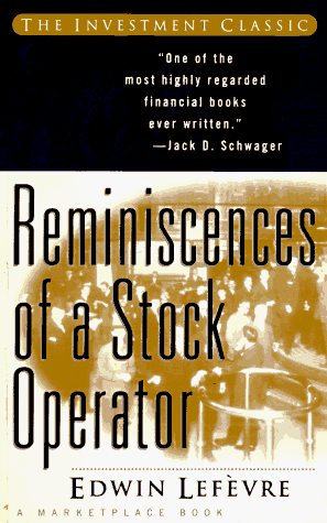 Reminiscences of a stock operator cover