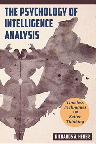 Psychology of Intelligence Analysis cover