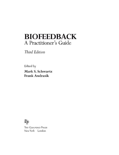 Biofeedback cover