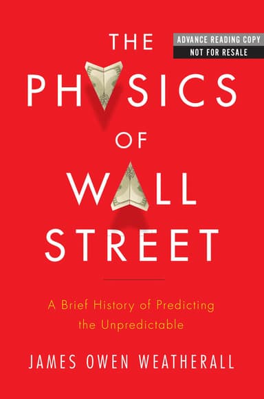 The physics of Wall Street cover