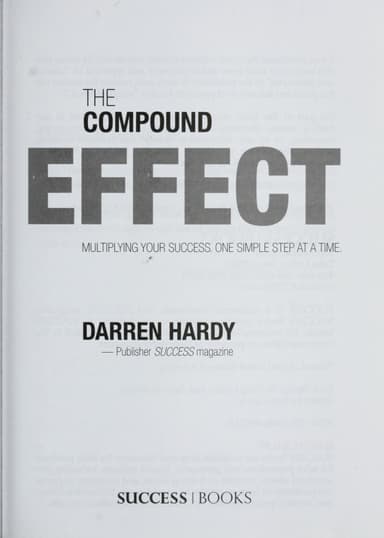 The Compound effect cover