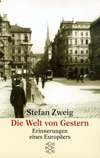 Die Welt von Gestern cover