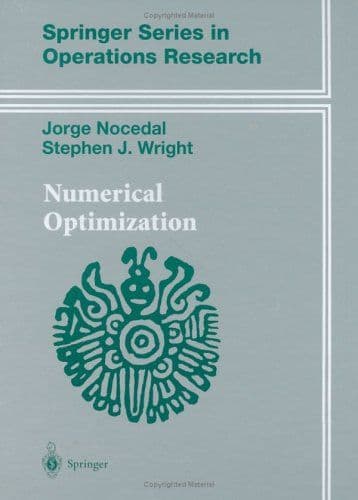 Numerical optimization cover