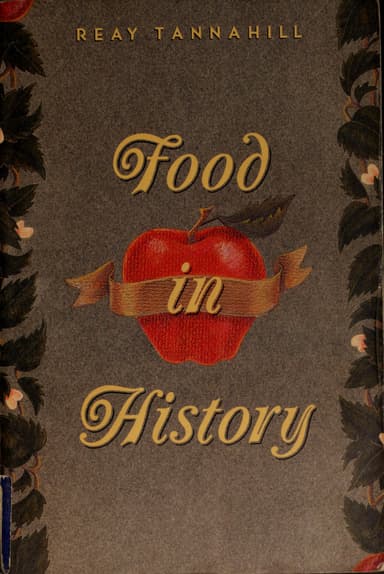 Food in history cover