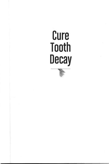 Cure tooth decay cover