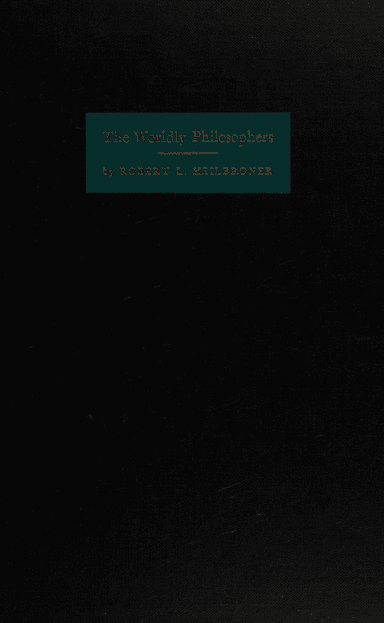 The worldly philosophers cover