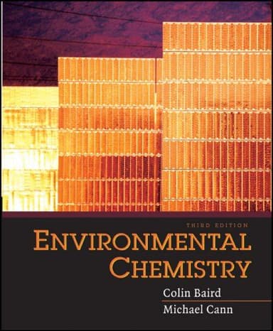 Environmental chemistry cover