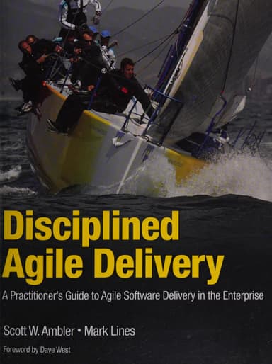 Disciplined agile delivery cover