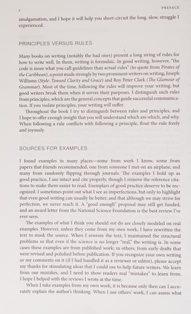 Writing science cover