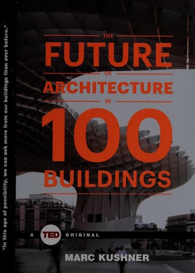 The future of architecture in 100 buildings cover
