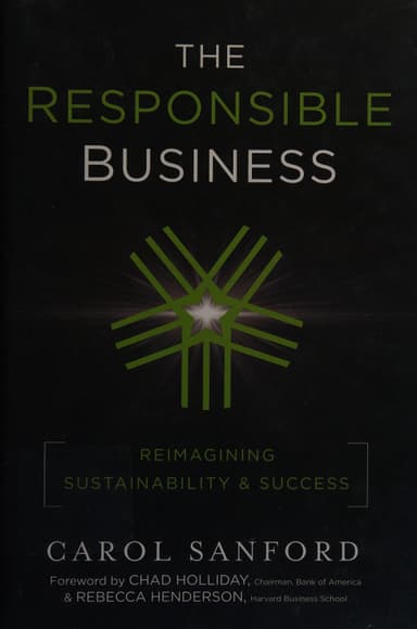 The responsible business cover