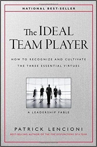 The Ideal Team Player cover