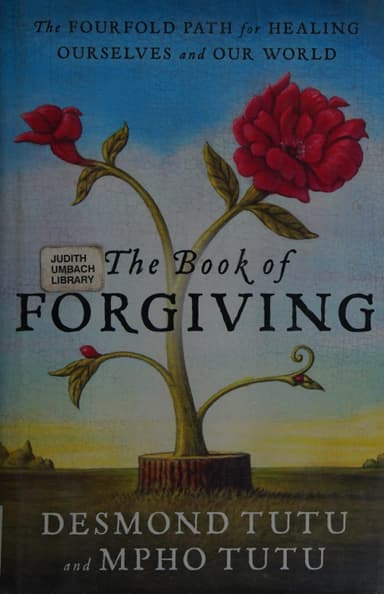 The book of forgiving cover