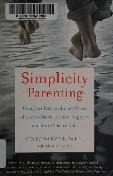 Simplicity parenting cover
