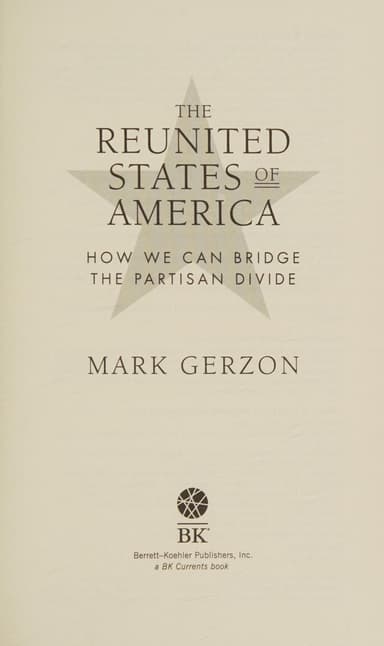 The Reunited States of America cover