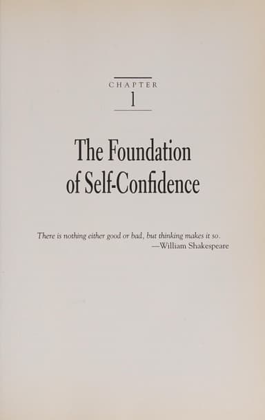 The Power of Self-Confidence cover