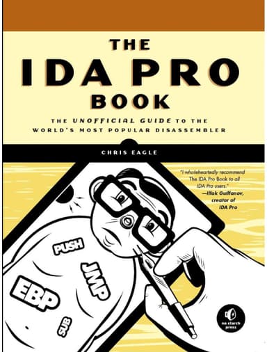 The IDA Pro book cover