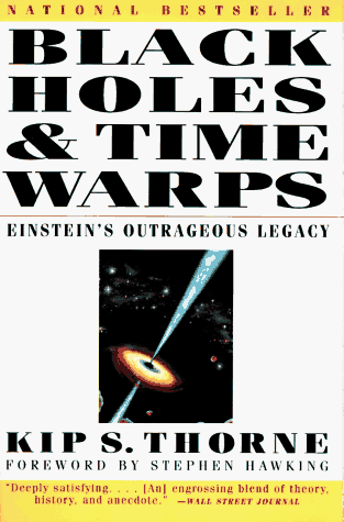 Black holes and time warps cover