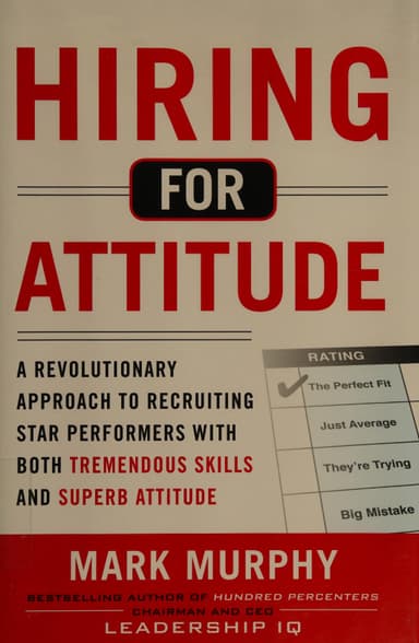 Hiring for attitude cover