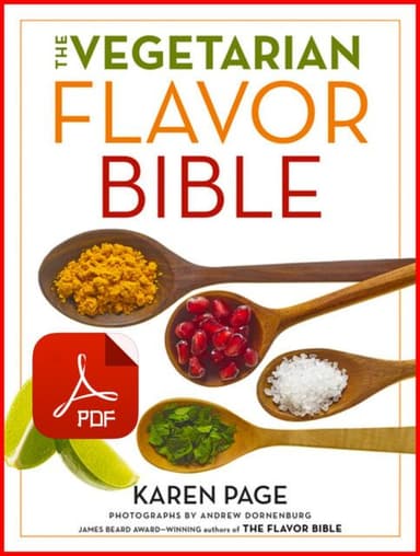 The vegetarian flavor bible cover