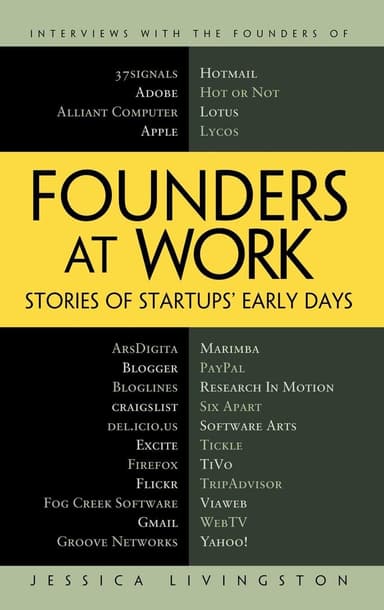 Founders at work cover