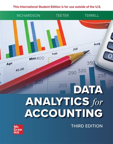 Data Analytics for Accounting cover