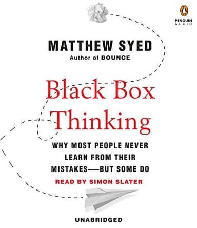 Black Box Thinking cover
