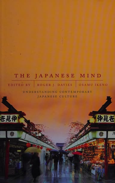 The Japanese mind cover