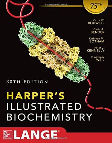Harpers Illustrated Biochemistry 30th Edition cover