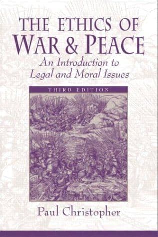 The ethics of war and peace cover