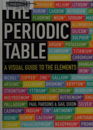 The periodic table cover