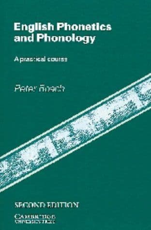 English phonetics and phonology cover
