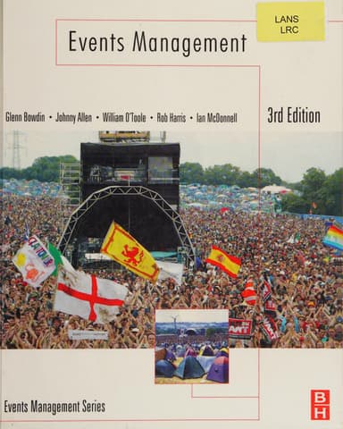 Events Management cover