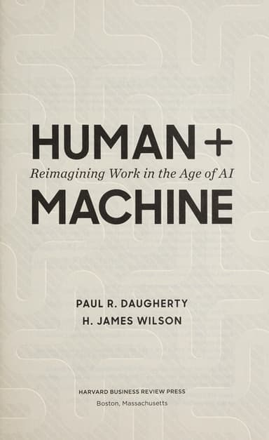 Human + machine cover