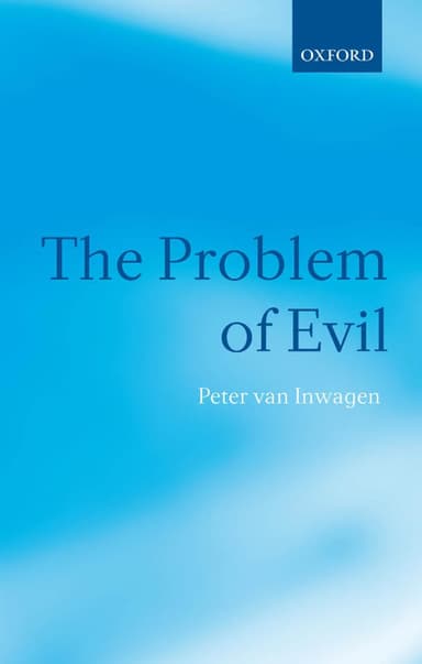 The problem of evil cover