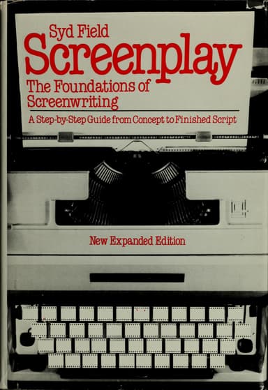 Screenplay cover