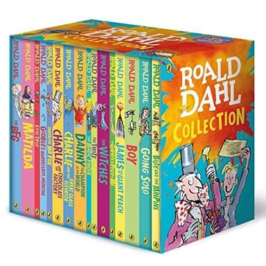 Roald Dahl Collection 16 Books Box Set cover