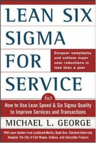Lean Six Sigma for Service cover