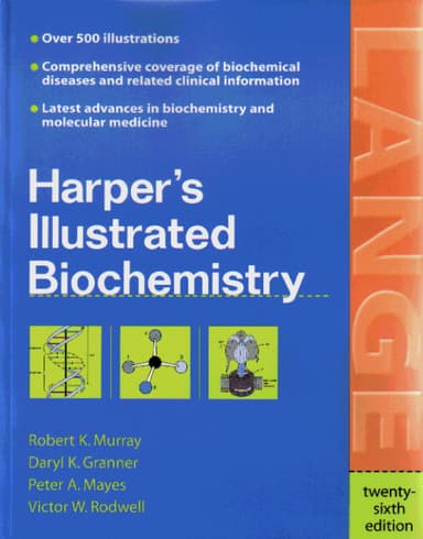 Harper's illustrated biochemistry cover