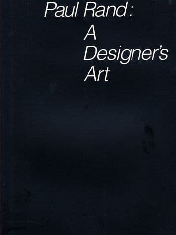 Paul Rand, a designer's art cover