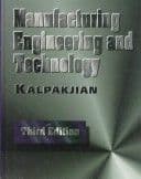 Manufacturing engineering and technology cover
