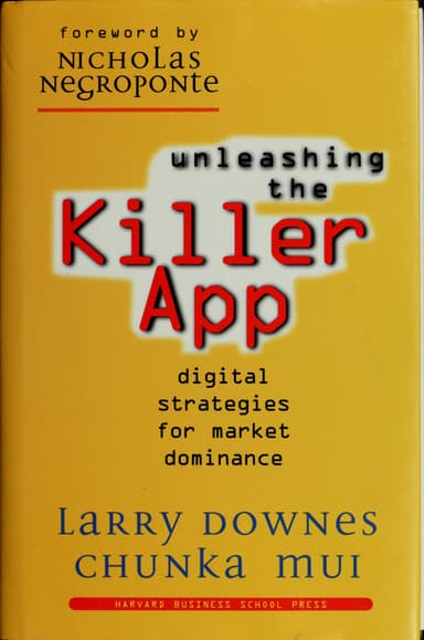 Unleashing the killer app cover