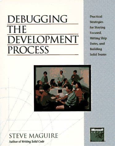 Debugging the development process cover