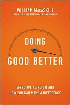 Doing Good Better cover