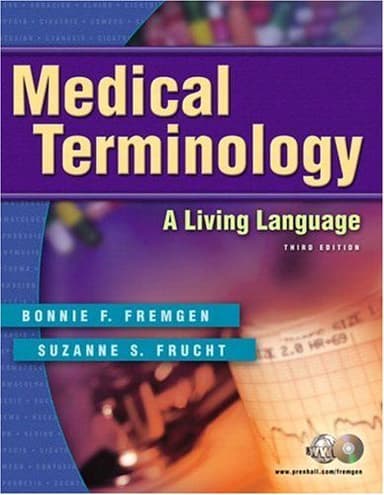 Medical terminology cover
