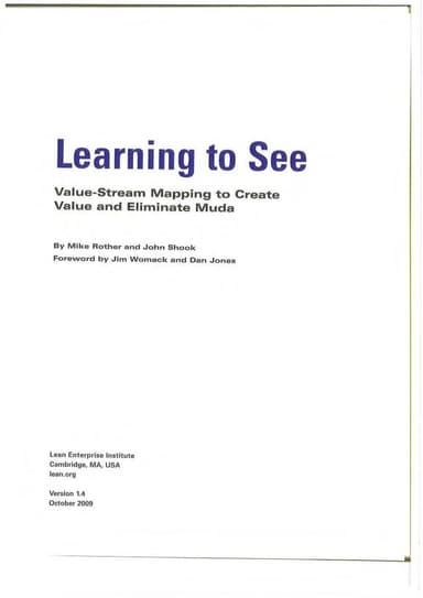 Learning to see cover