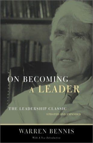 On becoming a leader cover